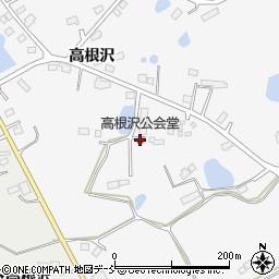 高根沢公会堂周辺の地図