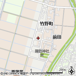 新潟県新潟市西蒲区前田21-8周辺の地図