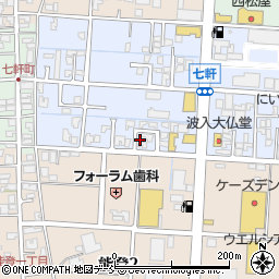 新潟県新潟市南区七軒144周辺の地図