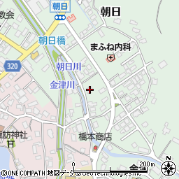 新潟県新潟市秋葉区朝日814周辺の地図