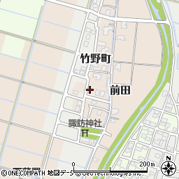 新潟県新潟市西蒲区前田72周辺の地図