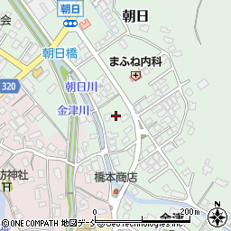 新潟県新潟市秋葉区朝日814-1周辺の地図