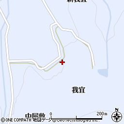 福島県伊達市保原町富沢我宜45周辺の地図