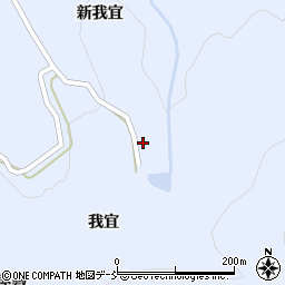 福島県伊達市保原町富沢堂ノ入周辺の地図