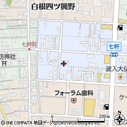 新潟県新潟市南区七軒130-12周辺の地図