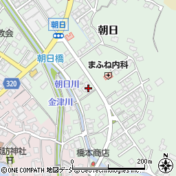 新潟県新潟市秋葉区朝日169周辺の地図