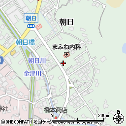 新潟県新潟市秋葉区朝日210-4周辺の地図