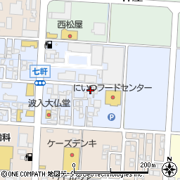 新潟県新潟市南区七軒172-3周辺の地図