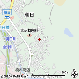 新潟県新潟市秋葉区朝日246-4周辺の地図