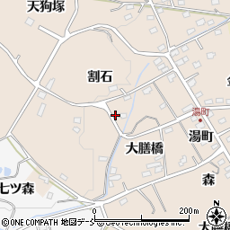 福島市消防団第３７分団庭坂第３部周辺の地図