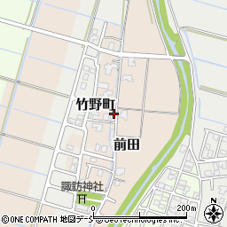 新潟県新潟市西蒲区前田45周辺の地図