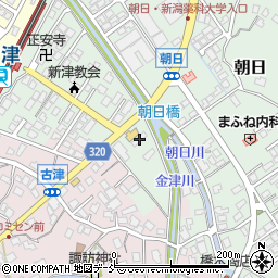 新潟県新潟市秋葉区朝日136周辺の地図