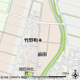 新潟県新潟市西蒲区前田39-2周辺の地図