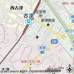 新潟県新潟市秋葉区朝日106周辺の地図