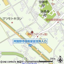 サカイ写真安田店周辺の地図