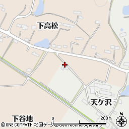 福島県相馬市立谷天ケ沢295-2周辺の地図