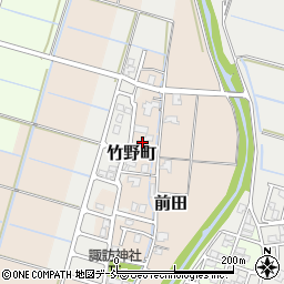 新潟県新潟市西蒲区前田159周辺の地図