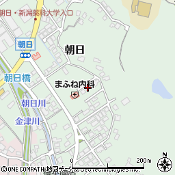 新潟県新潟市秋葉区朝日242周辺の地図