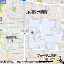 新潟県新潟市南区七軒241-18周辺の地図