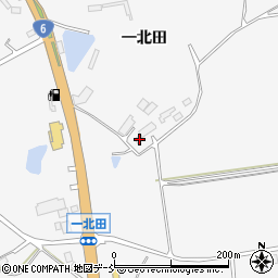 福島県相馬市日下石一北田477周辺の地図