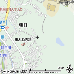 新潟県新潟市秋葉区朝日1059周辺の地図