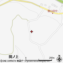 福島県伊達市霊山町山戸田本舘周辺の地図