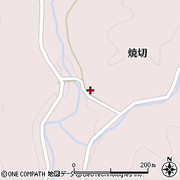 福島県伊達市霊山町石田広畑周辺の地図