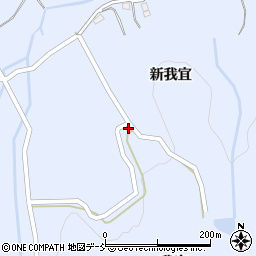 福島県伊達市保原町富沢新我宜30周辺の地図