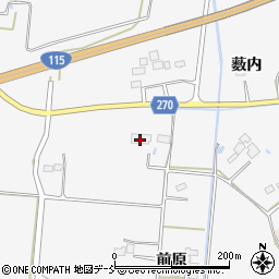 福島県相馬市今田東羽黒平周辺の地図