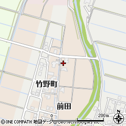 新潟県新潟市西蒲区前田22周辺の地図