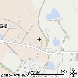 福島県相馬市坪田下高松255周辺の地図