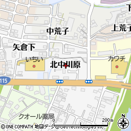 〒960-8221 福島県福島市北中川原の地図