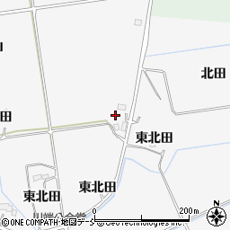 福島県相馬市日下石（北田）周辺の地図