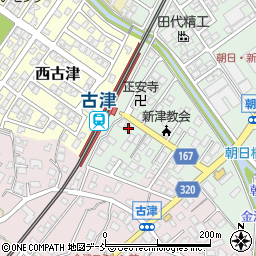 新潟県新潟市秋葉区朝日109周辺の地図