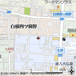 新潟県新潟市南区七軒268周辺の地図