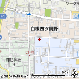 新潟県新潟市南区七軒249周辺の地図