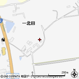 福島県相馬市日下石（一北田）周辺の地図
