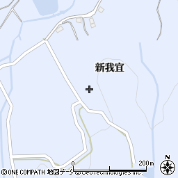 福島県伊達市保原町富沢新我宜51周辺の地図