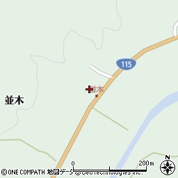 福島県相馬市山上並木144周辺の地図