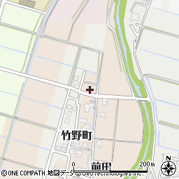 新潟県新潟市西蒲区前田171周辺の地図