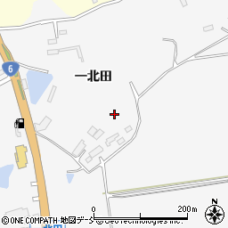 福島県相馬市日下石一北田520周辺の地図