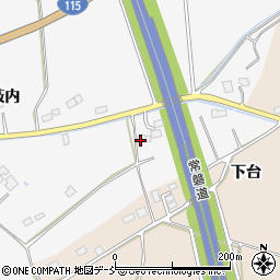 福島県相馬市今田原周辺の地図