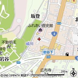日産部品福島販売福島営業所周辺の地図