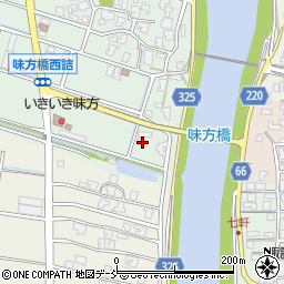 新潟県新潟市南区味方7周辺の地図