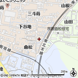 福島県福島市泉下谷地2-1周辺の地図