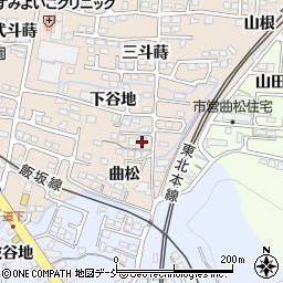 福島県福島市泉下谷地7-7周辺の地図
