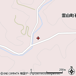 福島県伊達市霊山町石田堂ノ前周辺の地図