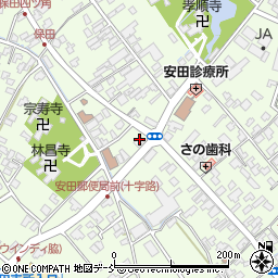 大光銀行安田支店 ＡＴＭ周辺の地図