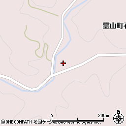 福島県伊達市霊山町石田（堂ノ前）周辺の地図