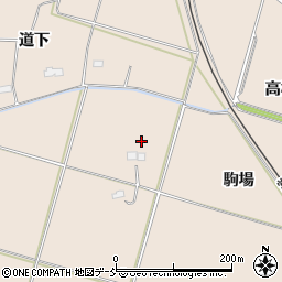 福島県相馬市坪田駒場周辺の地図